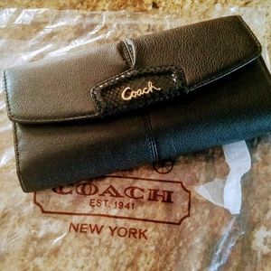 Coach Wallet Ashley F48062 Brand New/Black